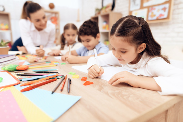 children write notebooks with pen 94347 731